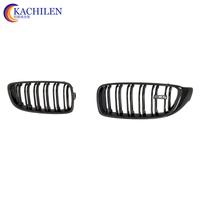 Calandre avant en fibre de carbone à double lamelles pour BMW F80 F82 M3 M4