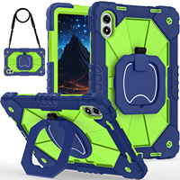 Funda de Silicona Antigolpes con Soporte Multiángulo para Tablet Xiaomi Redmi Pad 2 Pro 12.1 Pulgadas y POCO Pad M1 12.1 Pulgadas 2025 Business