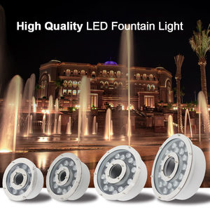 Al Aire Libre IP68 RGB 12/24V DMX luz subacuática bajo el agua piscina LED anillo lámpara fuente boquilla luces para cascada de jardín - Product Image 5