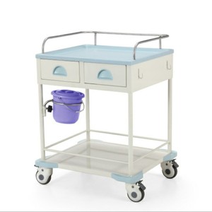 Chariot médical Kang Zhi Xing B13, chariot d'infirmière d'hôpital avec tiroirs et roues pour la distribution de médicaments et les interventions d'urgence - Product Image 2