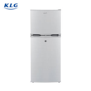 Mini réfrigérateur-congélateur portable électrique solaire à batterie à double porte et double compartiment de 250 L pour usage hôtelier - Product Image 2