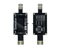 Testeur de fente pour carte SIM MECHANIC SIM-T1, écran HD, détection simultanée de double SIM, outil de diagnostic rapide pour Android et iPhone