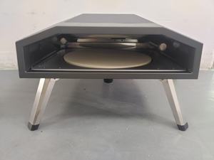 Horno de Pizza a Gas Giratorio de 16 Pulgadas con Bolsa de Transporte Estufa de Mesa Multicombustible GLP para Camping <span class=keywords><strong>al</strong></span> Aire Libre Parrillas BBQ y Horneado con <span class=keywords><strong>Leña</strong></span> - Product Image 3