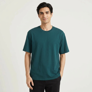 Camisetas de Alta Calidad y Tendencia para Hombre, con Logotipo Personalizado, 100% Algodón, Estilo Holgado para el Verano - Product Image 1