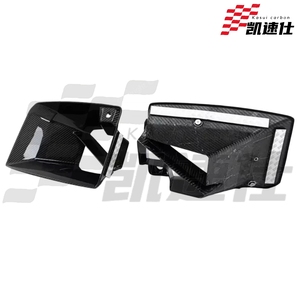 Couvre-ventilations de pare-chocs avant en fibre de carbone véritable pour BMW M2 G87 <span class=keywords><strong>2023</strong></span>-IN, style MP, grille de phare antibrouillard, kits de carrosserie - Product Image 4
