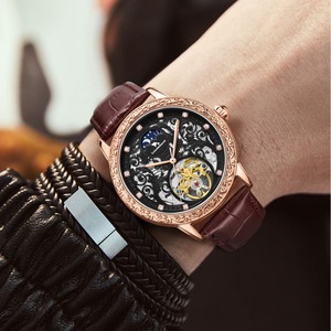Orologio Meccanico Automatico Personalizzato di Tendenza, Resistente agli Urti, con Riserva di Carica, per Uso Quotidiano e Business - Product Image 5