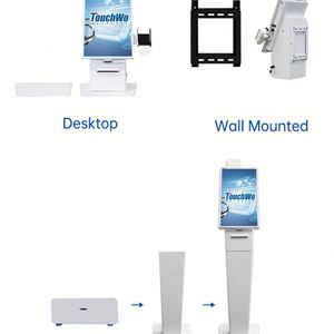 Touchwo 금속 구조 셀프 서비스 키오스크 주문 테이블 디지털 메뉴 디스플레이 터치 스크린 자체 주문 기계 - Product Image 4