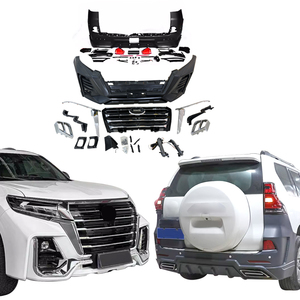 Kits de Parachoques Delanteros y Traseros para Toyota <span class=keywords><strong>Land</strong></span> <span class=keywords><strong>Cruiser</strong></span> <span class=keywords><strong>Prado</strong></span> 2019 2020 <span class=keywords><strong>2021</strong></span>, Gran Venta - Product Image 6