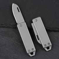 Mini Compact En Draagbaar Mes Edc Custom Outdoor Tactisch Mes Met Groot Logo Gebied Professioneel Zelfverdedigingsmes Voor Kamp