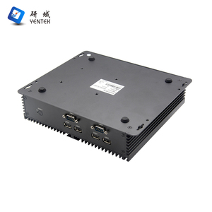 มินิพีซีแบบฝังตัว N97 N100 J1900 J6412 I3 I5 I7 DDR4 MSATA SSD HD VGA <span class=keywords><strong>2</strong></span> LAN RS232 485 6 COM ระบบปฏิบัติการ <span class=keywords><strong>Linux</strong></span> พีซีอุตสาหกรรมแบบไร้พัดลม - Product Image 4