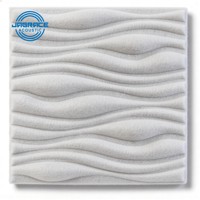 Élément acoustique en polyester texturé 3D, écologique, carreaux sculptés absorbants le son pour studio d'enregistrement professionnel