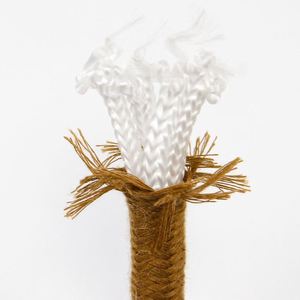 Corde épaisse en polyester tricoté multi-brins de 4 mm, couleur naturelle, douce, pour le bricolage – Offre spéciale - Product Image 4