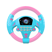 Jouet de volant pour enfants, Simulation automobile avec son lumineux, jeux musicaux, pour bébés, solide et éducatif, pour poussette et son de volant