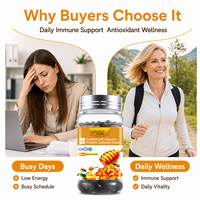 Capsules molles de propolis en gros, supplément de propolis d'abeille personnalisé, marque privée, OEM, ODM, soutien au bien-être, fabricant, fournisseur