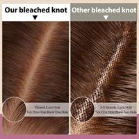 Peluca de cabello humano con frente de encaje 13x6 HD sin pegamento marrón chocolate prearrancado con cabello de bebé marrón oscuro 5x5 pelucas con cierre de encaje para mujer