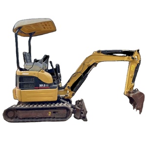 Offre Spéciale Mini-Excavatrices Caterpillar 301.5 d'occasion, Excavatrices sur chenilles de 2 tonnes de seconde main certifiées CE EPA avec accessoire de préhension - Product Image 1