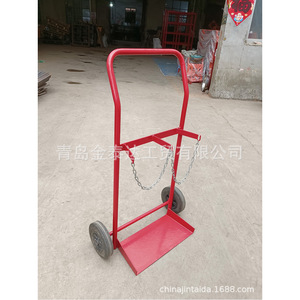 Jin Taida Gas Cylinder Cart 1055x630x330mm 100kg Load Capacity Logistics Hand <b>Tool</b> <b>Trolley</b> - Product Image 2
