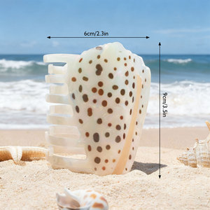 Molletta personalizzata per capelli in acetato con fermaglio per capelli personalizzato in stile europeo e americano per vacanze estive in acetato - Product Image 4