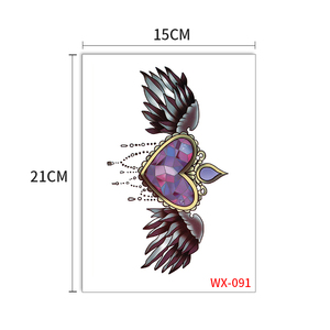 Miếng Dán Hình Xăm Tạm Thời Hình Rồng Lớn Hơn Lưng Đen Không Độc Hại Cho Nam Hàng Mới Về - Product Image 6