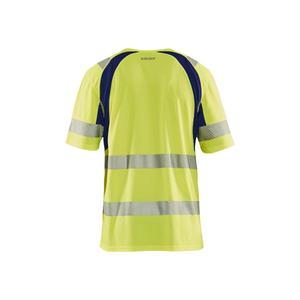 Blaklader เสื้อยืดป้องกันรังสียูวี339710133389ม. สีเหลือง/สีกรมท่า-ชุดทำงาน HI-VIS 7330509655108 - Product Image 2