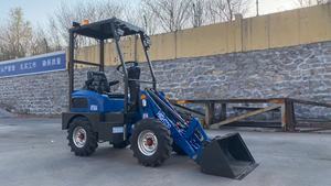 Châu Âu nhỏ/<span class=keywords><strong>mini</strong></span> nhỏ gọn 4WD khớp nối kết thúc trước máy kéo 0.5ton/1 tấn Telescopic Boom bánh xe lật cho nông nghiệp/Xây dựng/ - Product Image 6