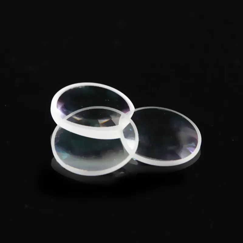 Yuvarlak Znse Bk7 optik cam içbükey konveks menisküs Lens