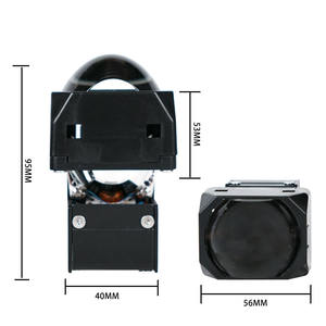 Factory Direct 1.5-Inch Dual-Lamp <b>LED</b> Matrix Bi-Beam <b>Module</b> 12V 100W High-Power Modified Car Headlights Integrated High/Low - Product Image 2