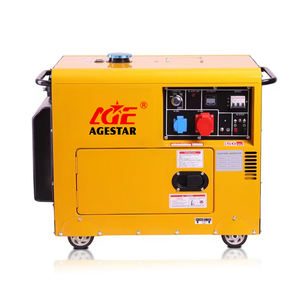 ポータブル発電機ディーゼル空冷単相220v三相380v超サイレントディーゼルGenset - Product Image 3