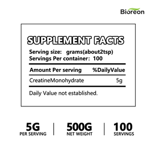 Meilleure poudre de créatine monohydrate micronisée nutritionnelle, sans saveur, compatible cétogène, complément protéiné de lactosérum - Product Image 6