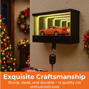 Portachiavi Infinity Garage Illuminato, Gancio per Chiavi Auto, Adatto per Casa, Ufficio, Ingresso, Appendi Chiavi Auto - Product Image 3