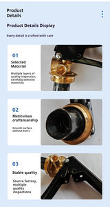 วาล์ว M30 5กก. เครื่องดับเพลิง ABC แบบพกพาทนทานต่อการกัดกร่อนการทำงานที่ราบรื่น - Product Image 4