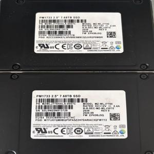 Disque SSD d'occasion HORNG SHING MZWLJ7T6HALA-0007C PM1733 U.2 7.68T 7C 6Gbps - Product Image 4