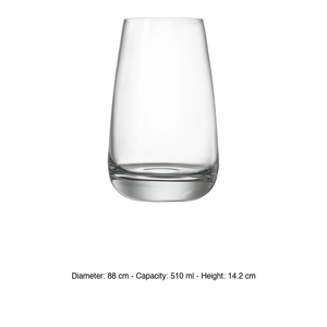 แก้วเครื่องดื่ม 51 ซล. สูง 14.2 ซม. เส้นผ่านศูนย์กลาง 8.8 ซม. Mixology Classic Club Luigi Bormioli - Product Image 3