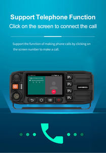 راديو محمول ANYSECU <span class=keywords><strong>9500</strong></span> 4G Wifi راديو محمول بتقنية Android7.1 <span class=keywords><strong>GPS</strong></span> IP54 DualNaro-SIMs يعمل مع Realptt Zello - Product Image 5