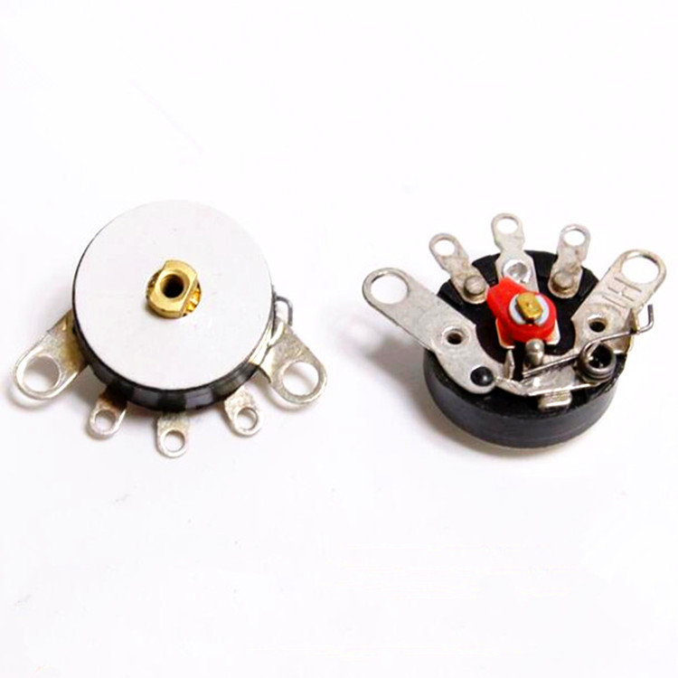 RV12S-B5K-K2 5 flat pins 5k rotary potentiometer with switch