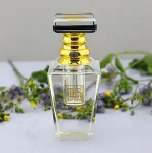 DEXI Quality and Cheap Decorative Glass Perfume Bottle 10ml Diamond Pineapple Body Crystal Perfume Bottle