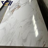 Feuille de PVC en marbre plastique UV VELL pour mur