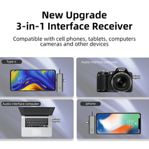 S17 FM-Mikrofon kabelloses kabelloses Mikrofon kabelloses wiederaufladbares kabelloses Mikrofon - Product Image 4