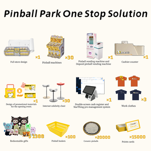 高収益のピンボールパークアーケードビジネスは人気のあるカスタマイズされたFECピンボール遊び場キッズピンボールパークサプライヤー - Product Image 2