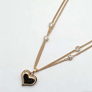 Collar con Colgante <span class=keywords><strong>de</strong></span> Corazón para Mujer, Estilo Vintage, Geométrico, Elegante, Regalo - Product Image 3
