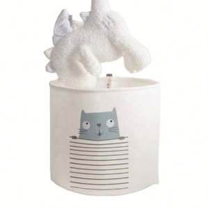 Felt Animal Toy <b>Storage</b> Basket Laundry Basket Print Custom Indoor Foldable for Kids and <b>Baby</b> <b>Storage</b> Boxes & Bins Iron Single - Product Image 1