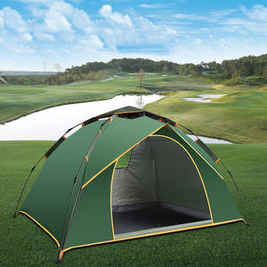 Usine personnalisée plage pare-soleil Protection solaire <span class=keywords><strong>emplacement</strong></span> gratuit tente Protection contre la pluie et épaisse automatique tente de <span class=keywords><strong>Camping</strong></span> en plein air - Product Image 4