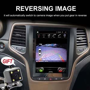 Lecteur vidéo de voiture Android 13 avec écran Tesla 8+256G pour Jeep Grand Cherokee 2014 2015 2016, autoradio, GPS, système multimédia - Product Image 6