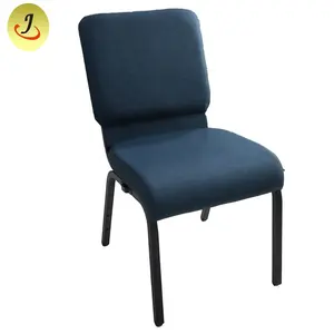 Modern Auditorium Metal Stacking Church Chair Without Arm