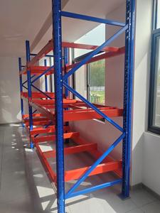 강철 중량급 금속 선반 산업용 적재 선택적 팔레트 창고 랙킹 시스템 저장 랙 및 선반 유닛 - Product Image 4