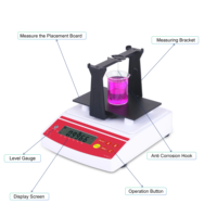 Testeur de quartz AU-300SA, lecture directe H2SO4%/Bé/SG, 0,0-100,0%, test en 5 secondes, compensation automatique de la température, anti-corrosion