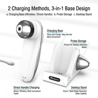 Analyseur sans fil WiFi portatif du cuir chevelu et des cheveux |   Caméra HD compatible |   Analyseur de barbier portable pour usage domestique et commercial