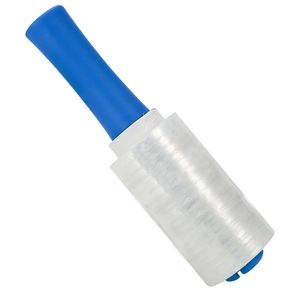 Film étirable avec poignée, film d'emballage pour palettes 80 gauge de C Crystal Lemon, 4,7 pouces x 328 pieds, film de déménagement et de rétraction - Product Image 1