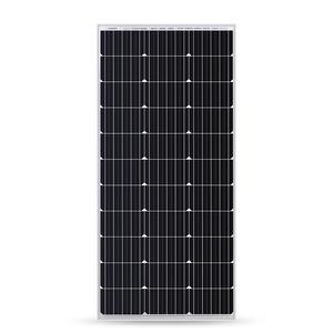 182mm 100 vatios 150W 160W 200W Kit de placa solar Mejor precio China Europa Almacén Paneles <span class=keywords><strong>solares</strong></span> fotovoltaicos monocristalinos - Product Image 1