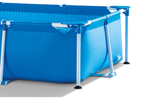 <span class=keywords><strong>INTEX</strong></span> 28271 2.6M X 1.6M X 0.65M dikdörtgen çerçeve havuzu büyük METAL çerçeve arka bahçesinde yüzme havuzu - Product Image 6